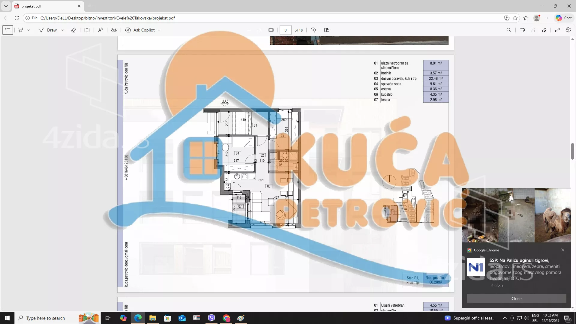 Dvosoban stan | 4zida