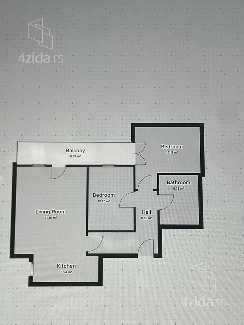 Trosoban stan | 4zida