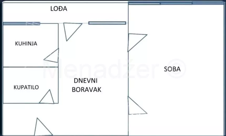 Jednoiposoban stan | 4zida