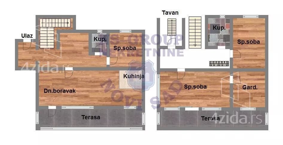 2-etažna kuća | 4zida