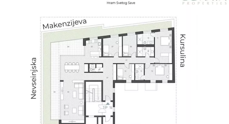 Šestosoban stan | 4zida