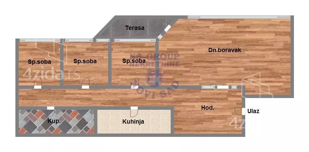 Četvorosoban stan | 4zida