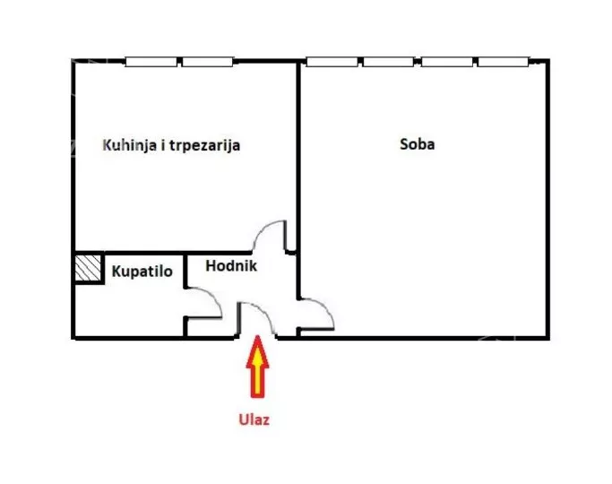 Jednosoban stan | 4zida