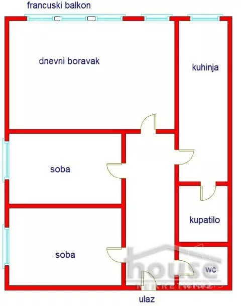 Trosoban stan | 4zida