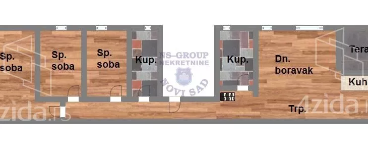 Četvorosoban stan | 4zida