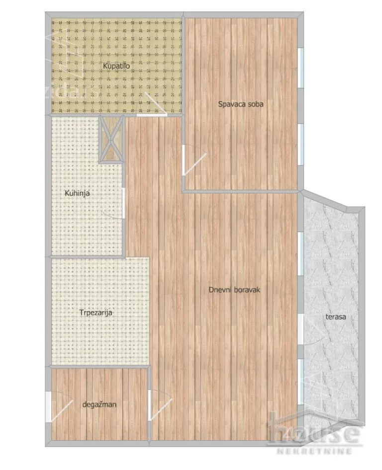 Dvosoban stan | 4zida