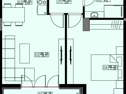 Dvosoban stan | 4zida