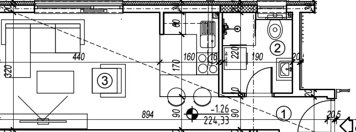 Jednosoban stan | 4zida