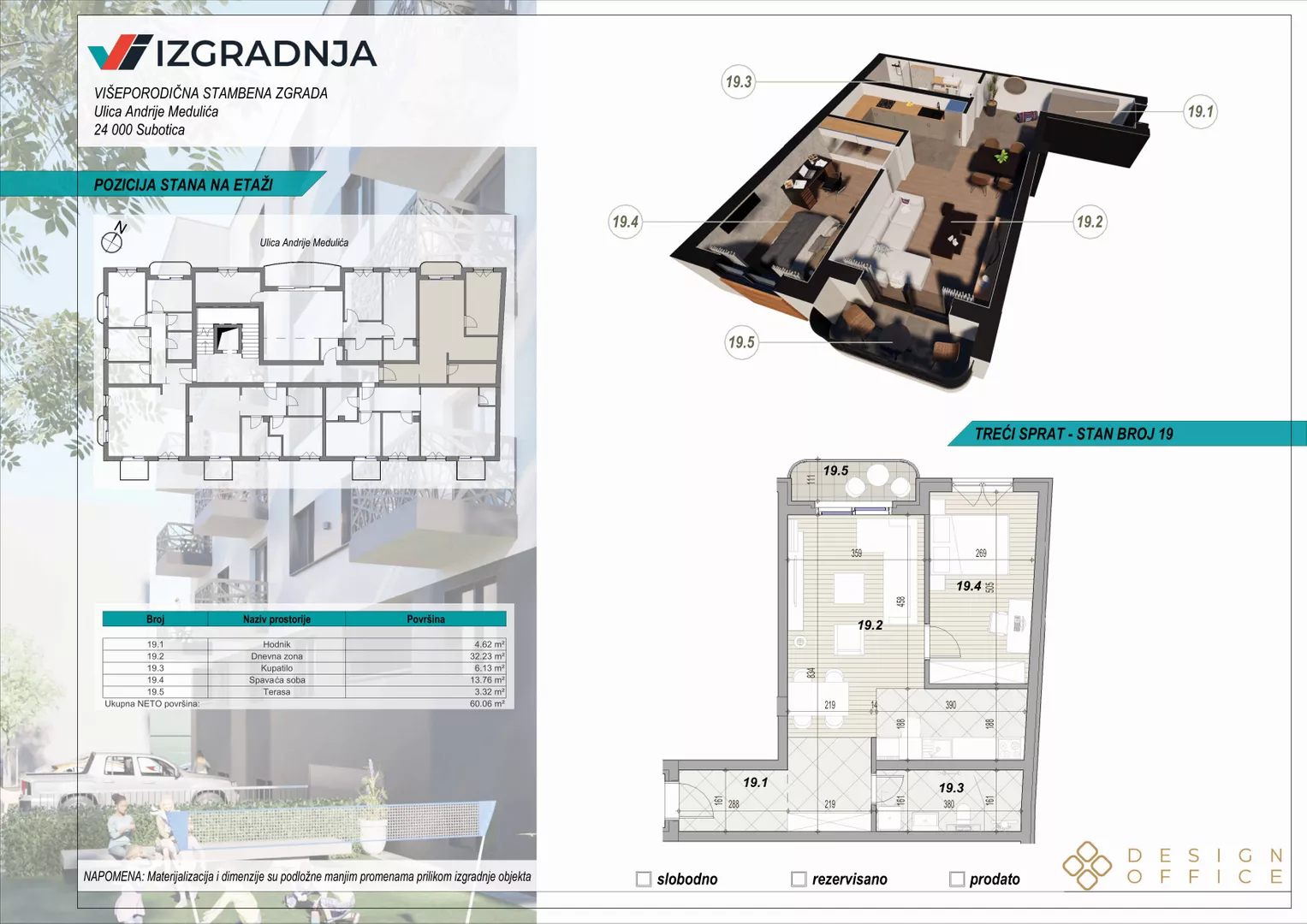 Dvosoban stan | 4zida