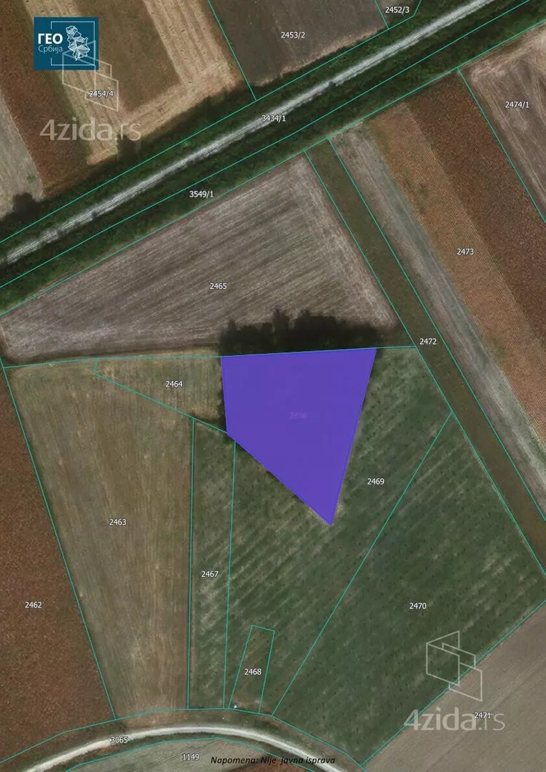 Poljoprivredno zemljište | 4zida