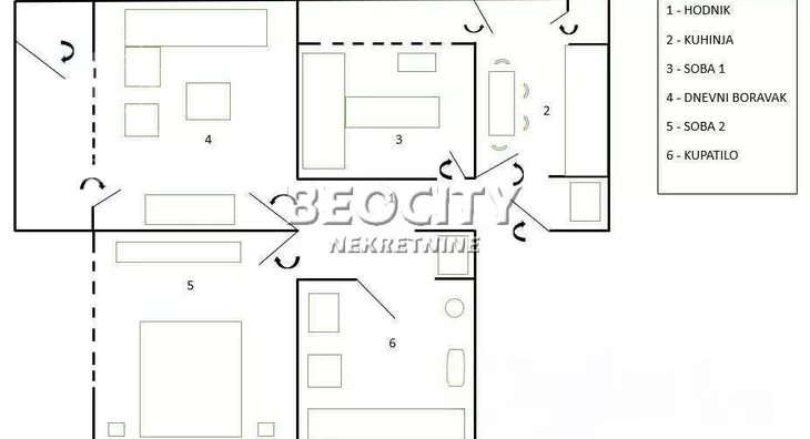 Dvosoban stan | 4zida