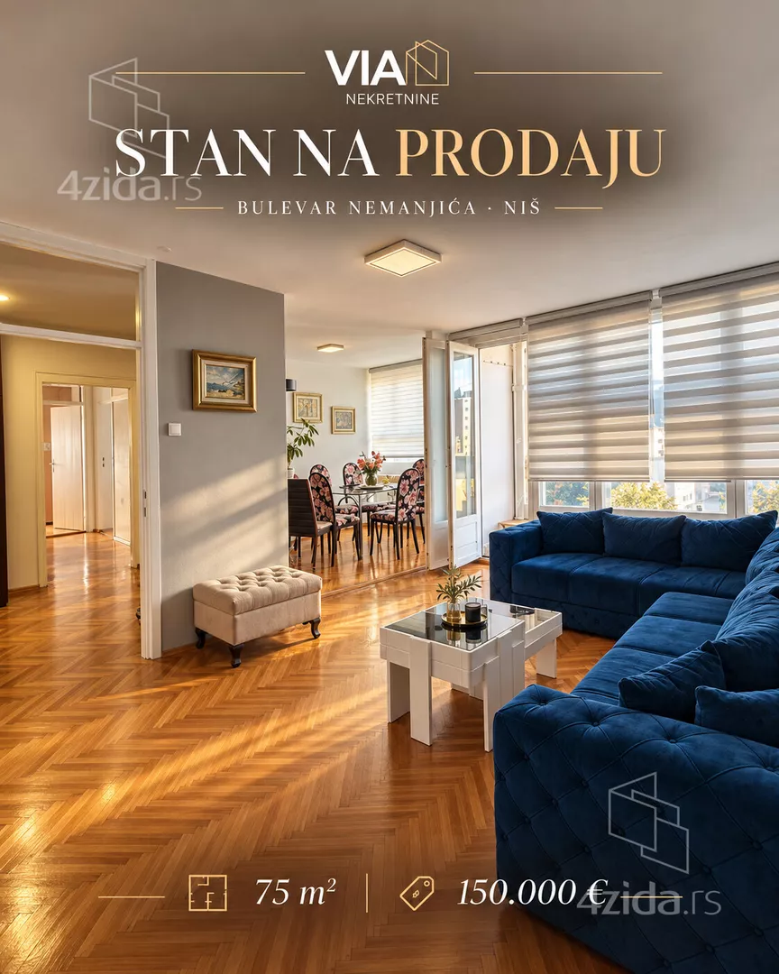 Trosoban stan | 4zida