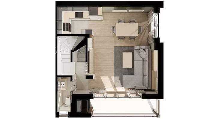 Četvoroiposoban stan | 4zida