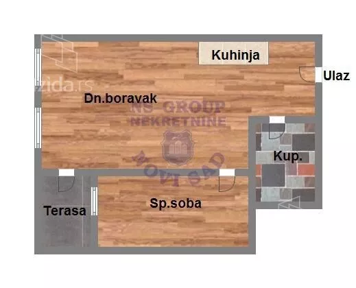 Dvosoban stan | 4zida