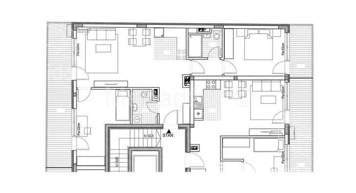 Trosoban stan | 4zida