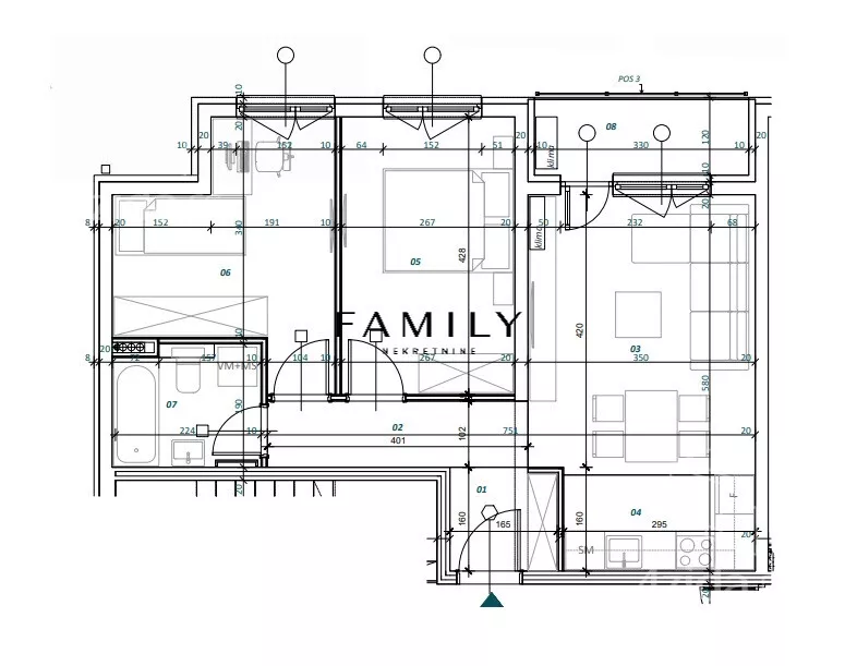 Trosoban stan | 4zida