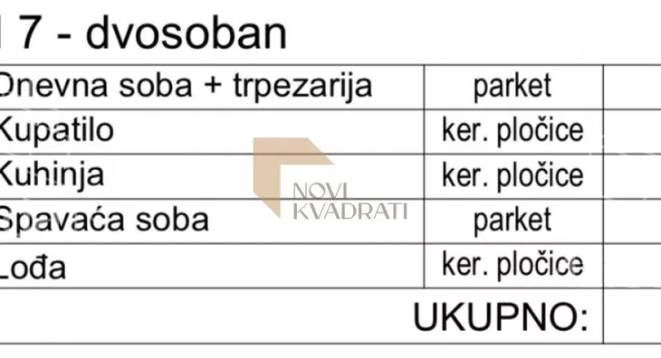 Dvosoban stan | 4zida