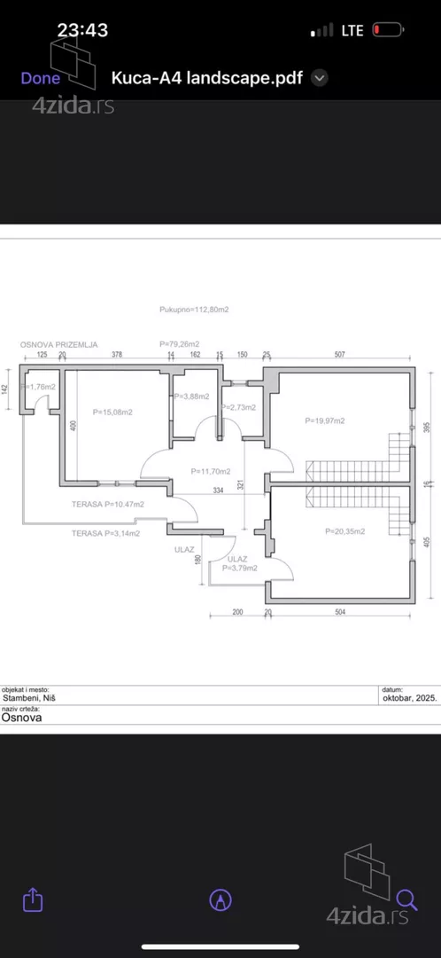 2-etažna kuća | 4zida