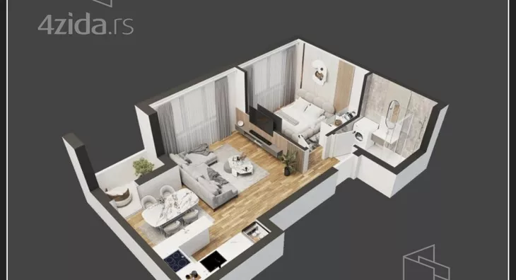 Dvosoban stan | 4zida