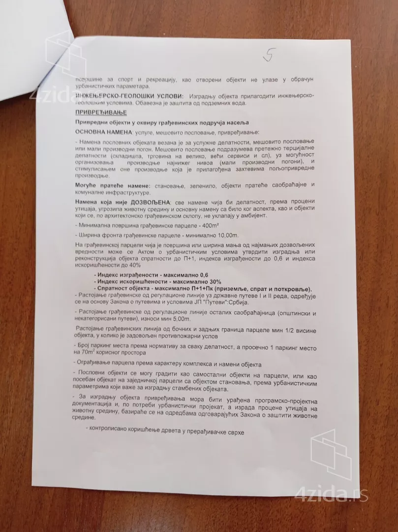 Građevinsko zemljište | 4zida