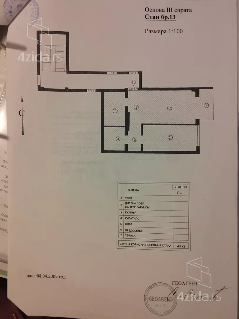 Dvosoban stan | 4zida