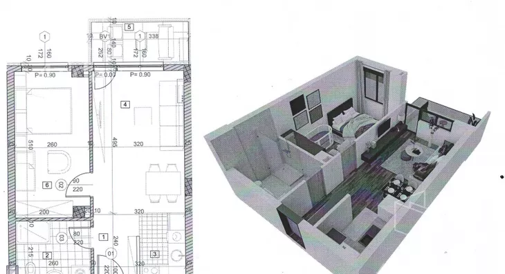 Dvosoban stan | 4zida