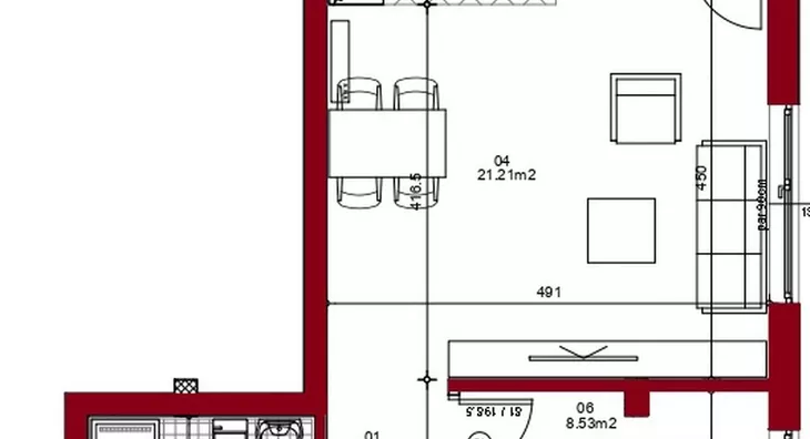 Jednoiposoban stan | 4zida