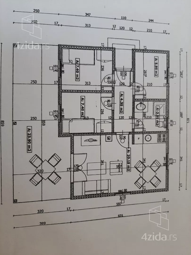 1-etažna kuća | 4zida