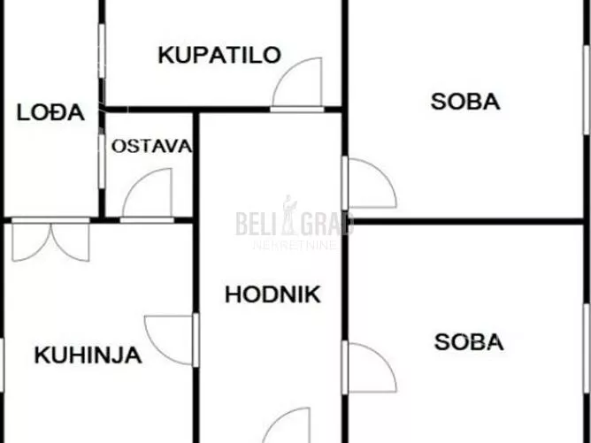 Dvosoban stan | 4zida