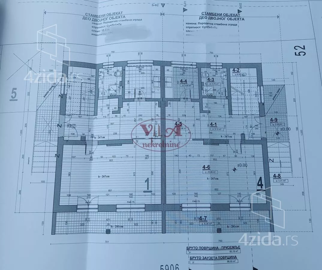 Kuća | 4zida