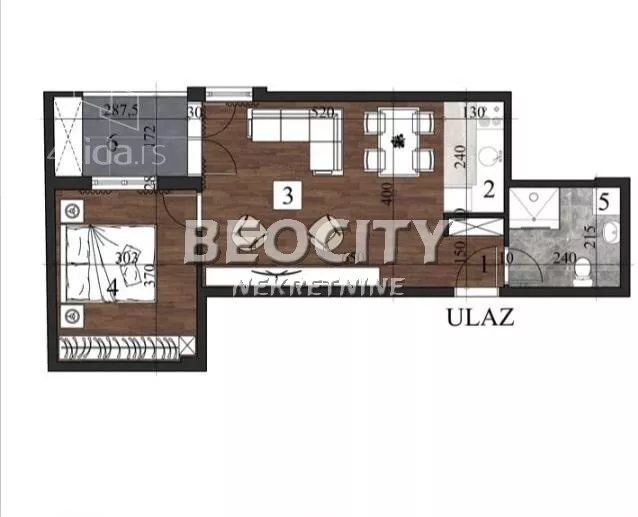 Dvosoban stan | 4zida