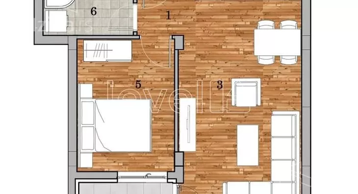 Dvosoban stan | 4zida