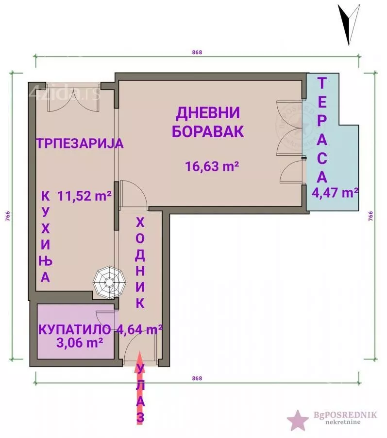 Trosoban stan | 4zida
