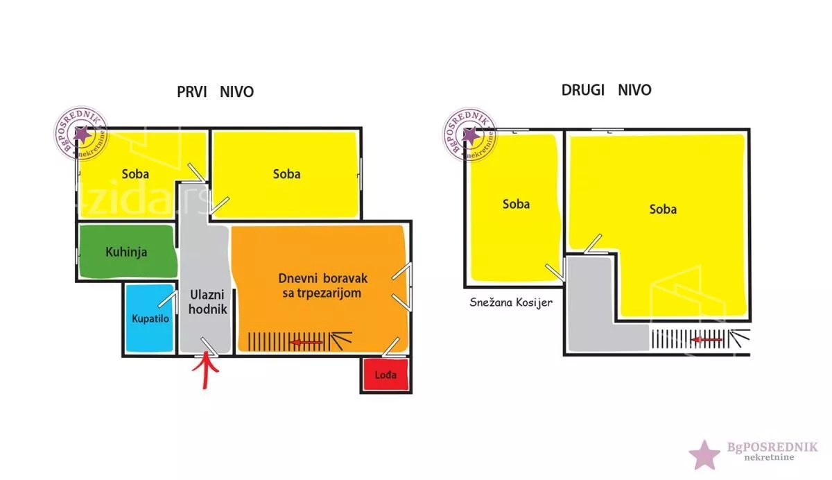 Petosoban stan | 4zida