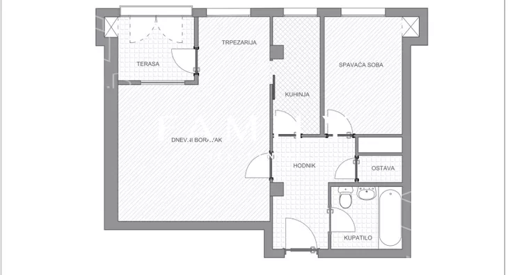 Dvosoban stan | 4zida