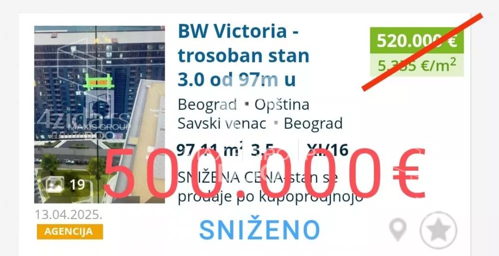 Trosoban stan | 4zida