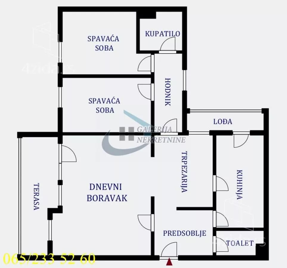 Trosoban stan | 4zida