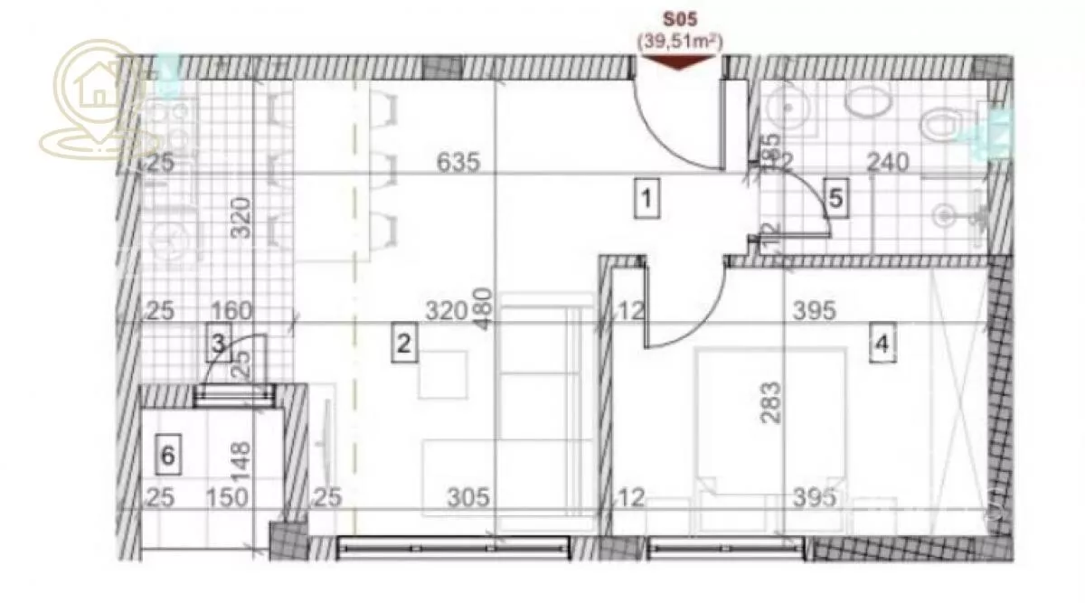 Jednosoban stan | 4zida