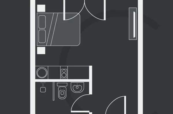 Jednosoban stan | 4zida