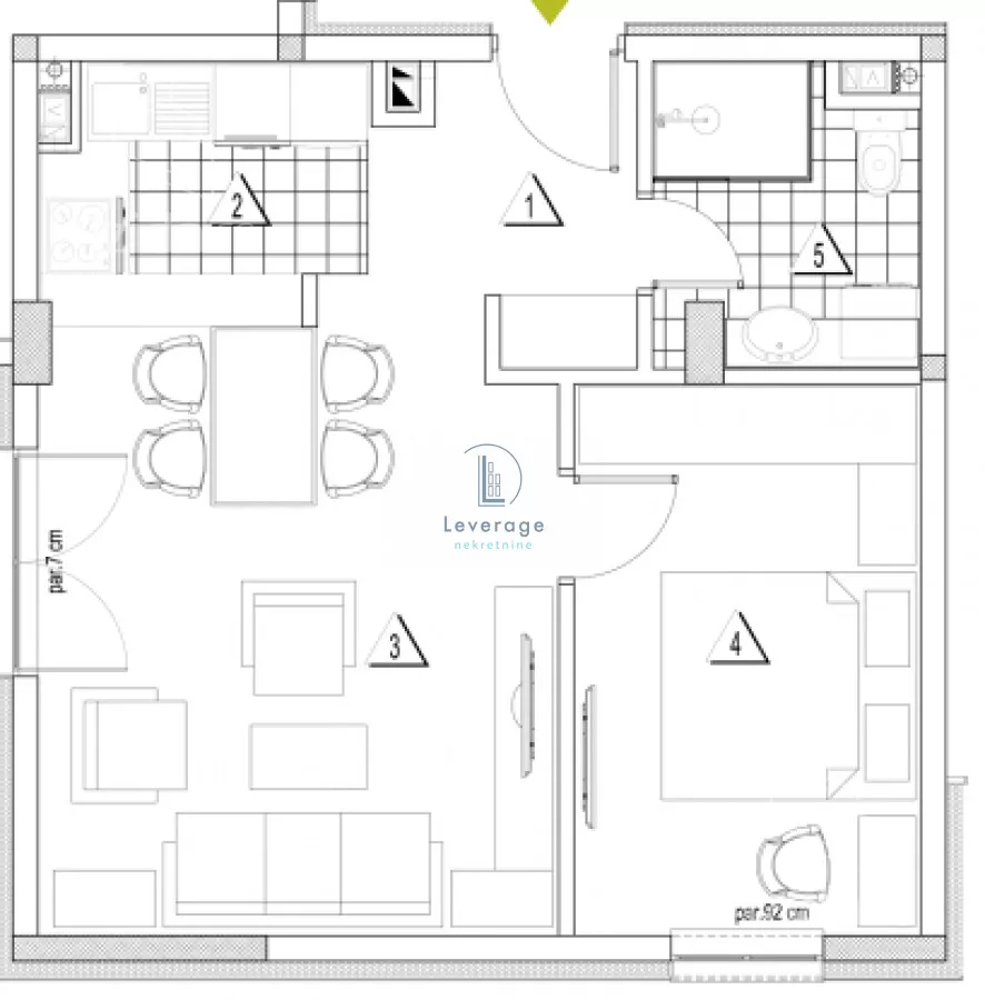 Dvosoban stan | 4zida