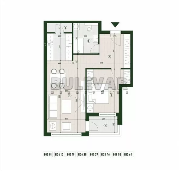 Dvosoban stan | 4zida