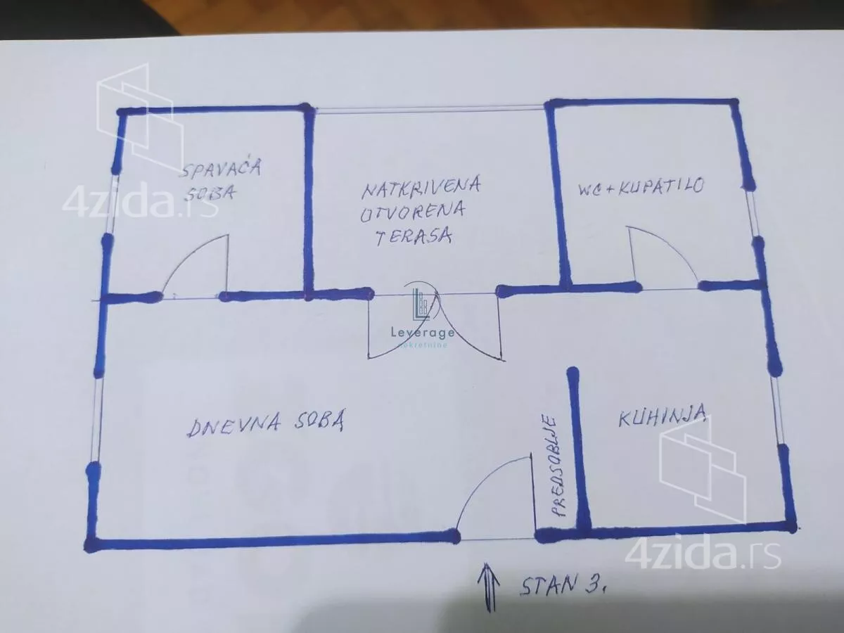 Jednoiposoban stan | 4zida