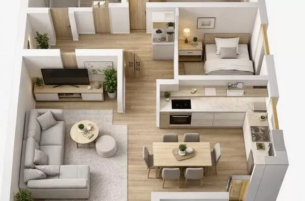 Dvoiposoban stan | 4zida