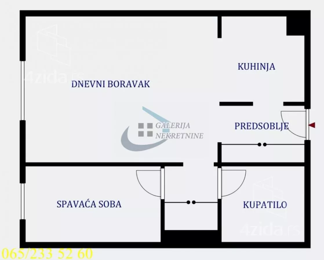 Dvosoban stan | 4zida