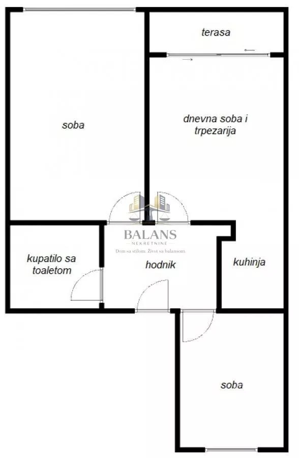 Trosoban stan | 4zida