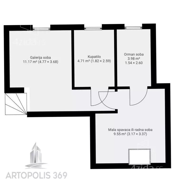 Troiposoban stan | 4zida