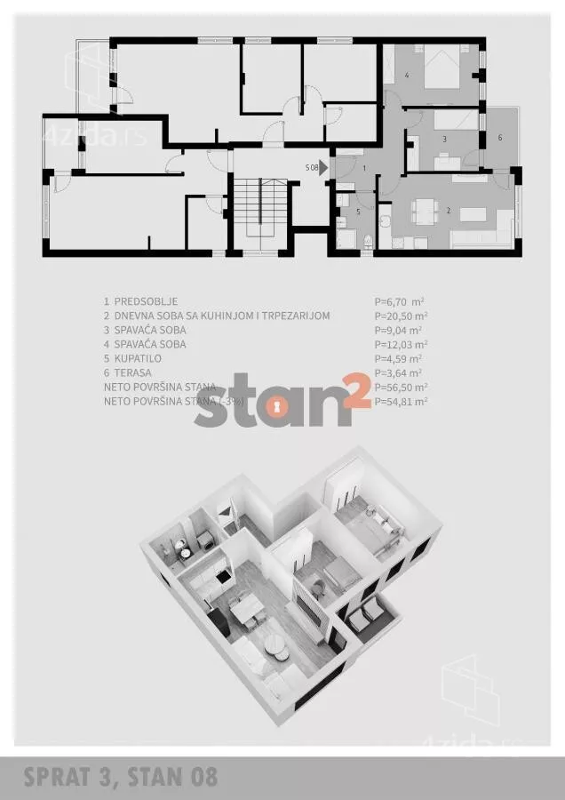 Dvoiposoban stan | 4zida