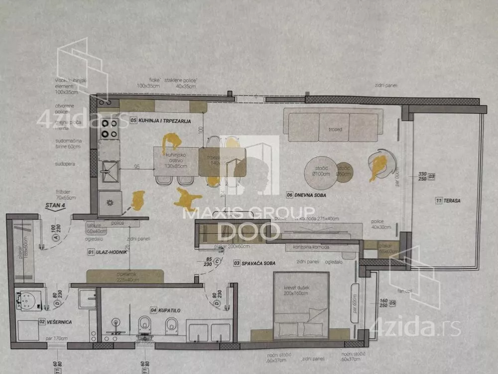 Četvorosoban stan | 4zida