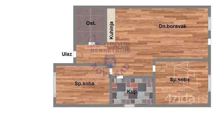 Trosoban stan | 4zida