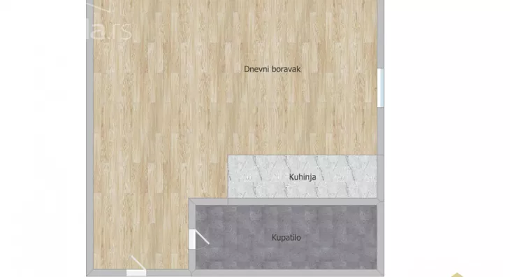 Jednosoban stan | 4zida